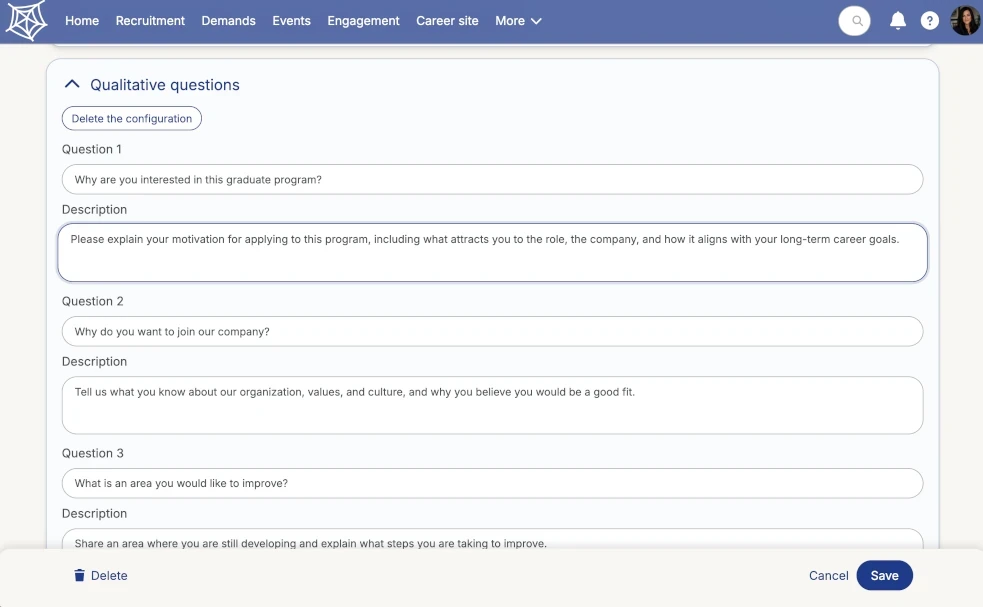 Qualitative Questions